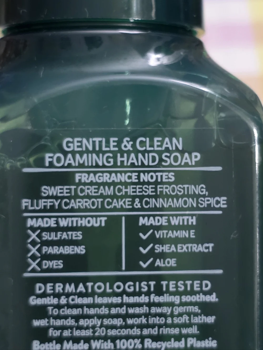 Bath & Body Works Sweet Carrot Cake Foaming Hand Soap 8oz NEW RARE